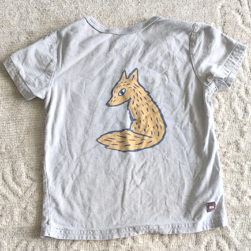 Tea Collection Fox Tee -18/24m - Picture 3 of 3